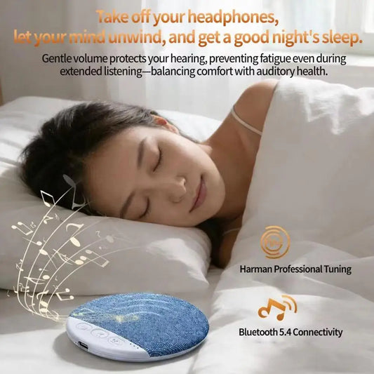 VireLife™ Ultra-Thin Bluetooth 5.4 Pillow Speaker - Immersive Private Sleep Sound